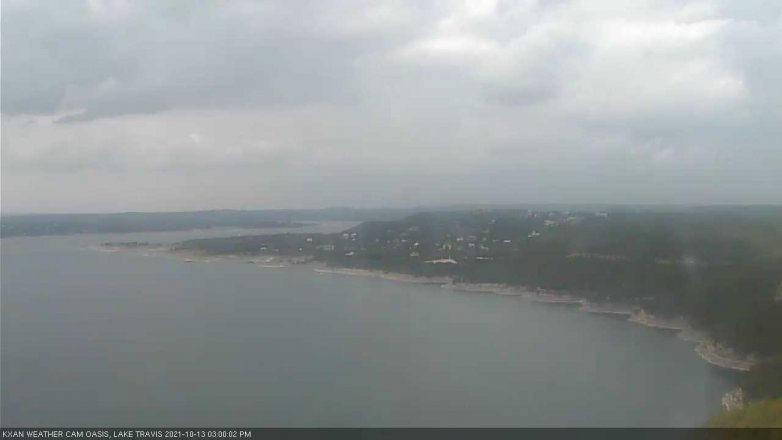 Lake Travis webcam, October 13, 2021 3:00 PM CT