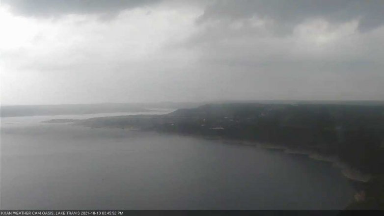 Lake Travis webcam, October 13, 2021 3:45 PM CT