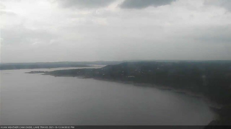 Lake Travis webcam, October 13, 2021 4:00 PM CT