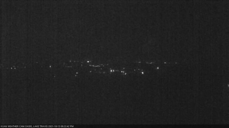 Lake Travis webcam, October 13, 2021 8:25 PM CT