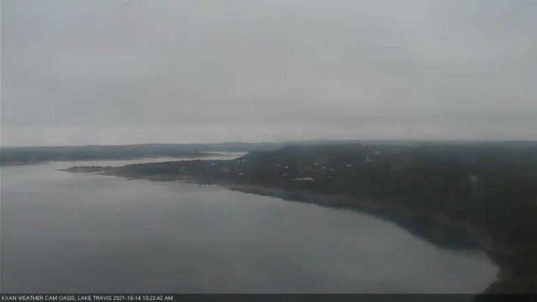 Lake Travis webcam, October 14, 2021 10:25 AM CT