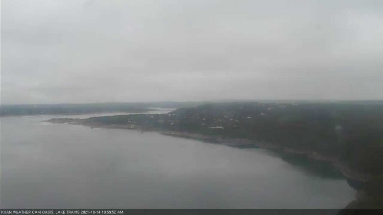 Lake Travis webcam, October 14, 2021 11:00 AM CT