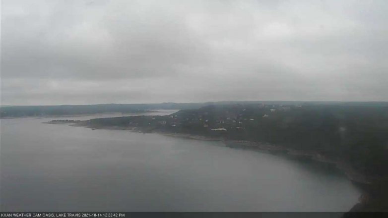 Lake Travis webcam, October 14, 2021 12:25 PM CT