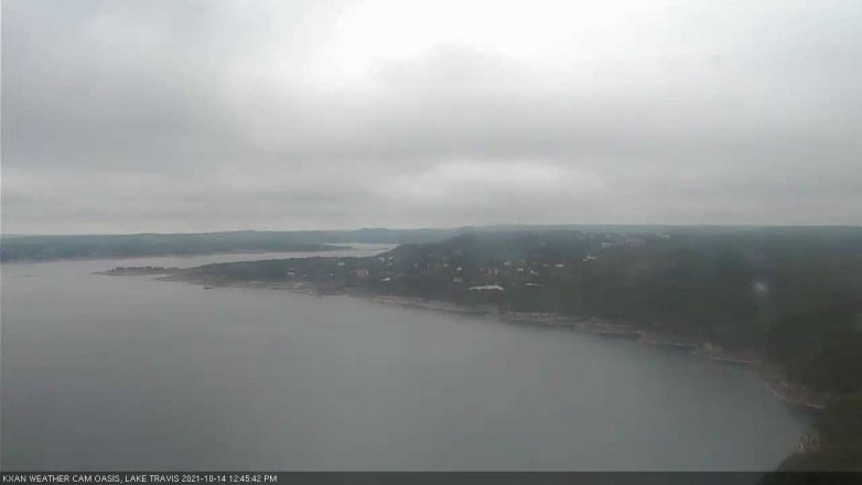 Lake Travis webcam, October 14, 2021 12:45 PM CT