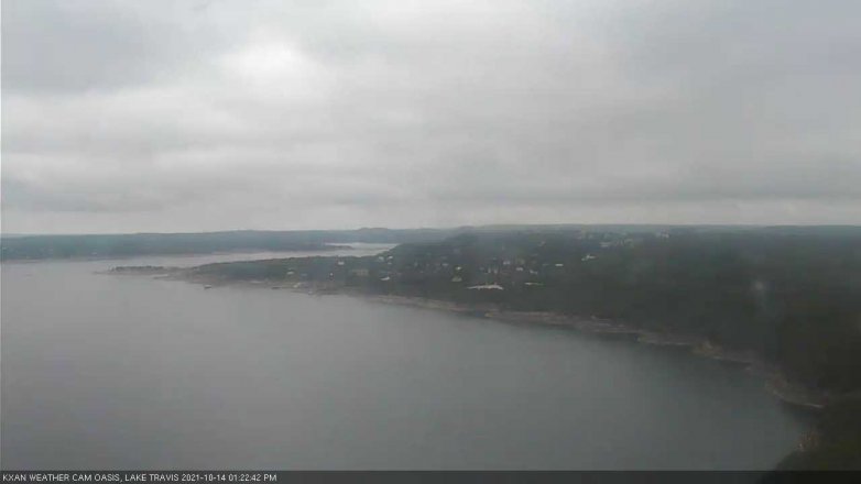 Lake Travis webcam, October 14, 2021 1:25 PM CT