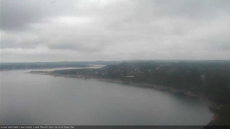 Lake Travis webcam, October 14, 2021 2:00 PM CT
