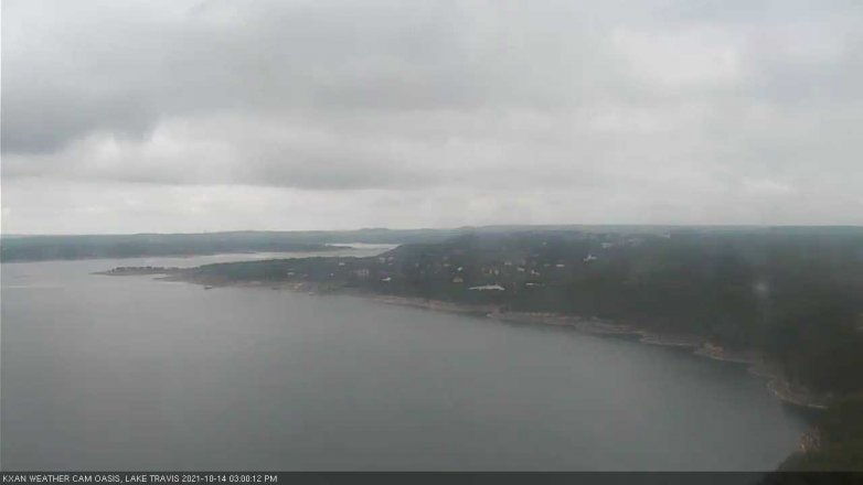 Lake Travis webcam, October 14, 2021 3:00 PM CT