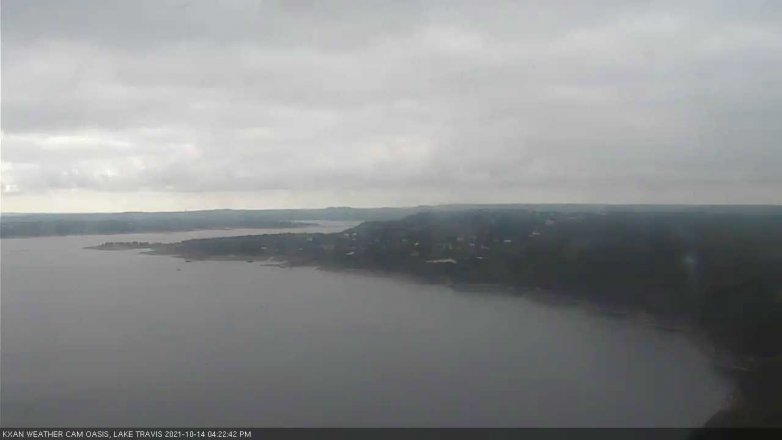 Lake Travis webcam, October 14, 2021 4:25 PM CT