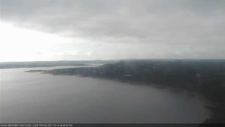 Lake Travis webcam, October 14, 2021 4:45 PM CT