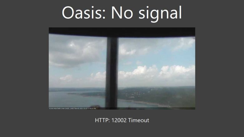 Lake Travis webcam, October 15, 2021 1:00 PM CT