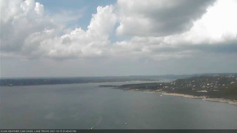 Lake Travis webcam, October 15, 2021 1:45 PM CT