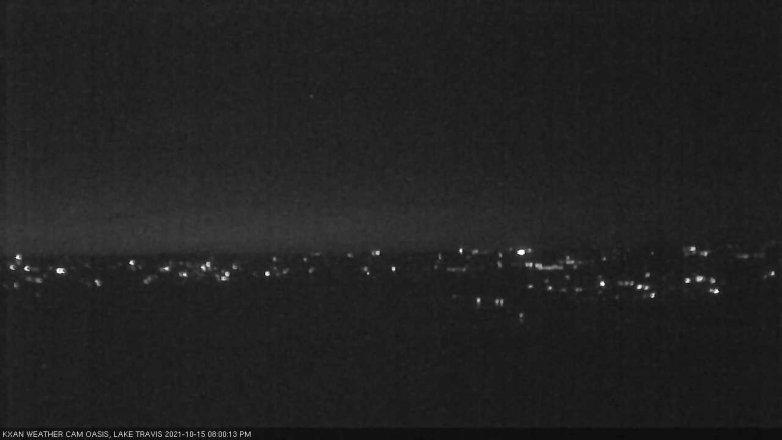 Lake Travis webcam, October 15, 2021 8:00 PM CT