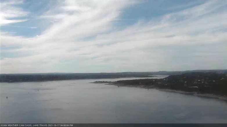 Lake Travis webcam, October 17, 2021 4:00 PM CT