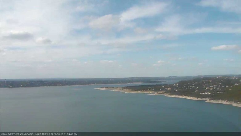 Lake Travis webcam, October 19, 2021 2:00 PM CT