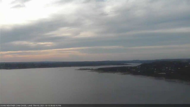 Lake Travis webcam, October 19, 2021 6:00 PM CT