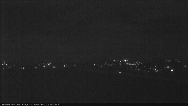 Lake Travis webcam, October 19, 2021 11:45 PM CT