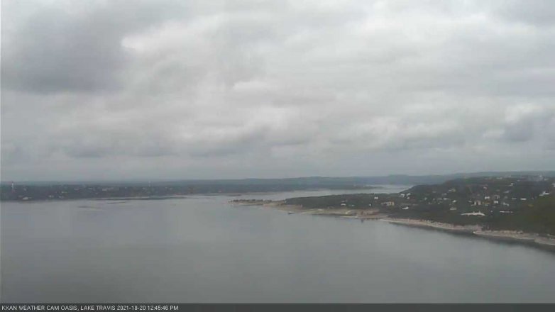 Lake Travis webcam, October 20, 2021 12:45 PM CT