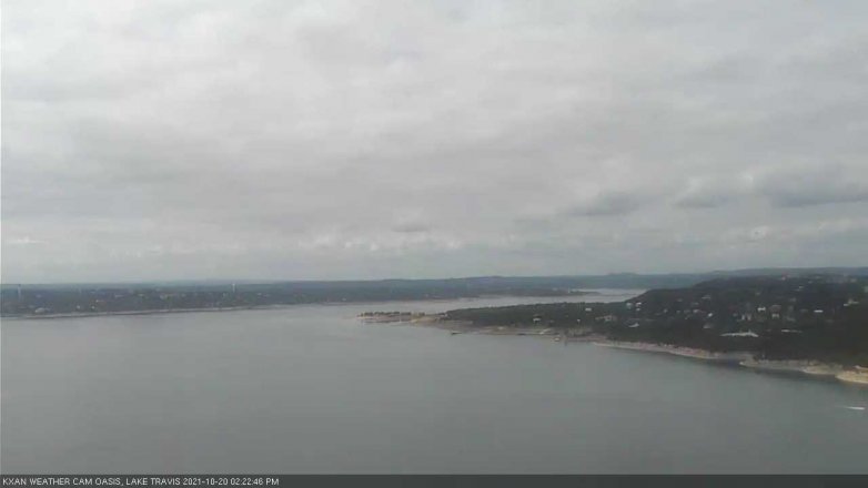 Lake Travis webcam, October 20, 2021 2:25 PM CT