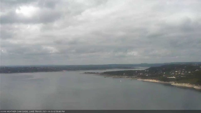 Lake Travis webcam, October 20, 2021 3:00 PM CT