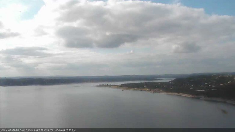 Lake Travis webcam, October 20, 2021 4:25 PM CT