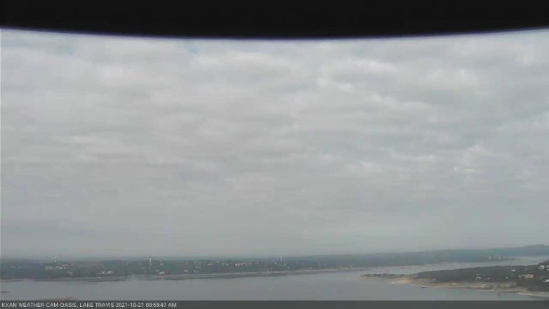 Lake Travis webcam, October 21, 2021 10:00 AM CT