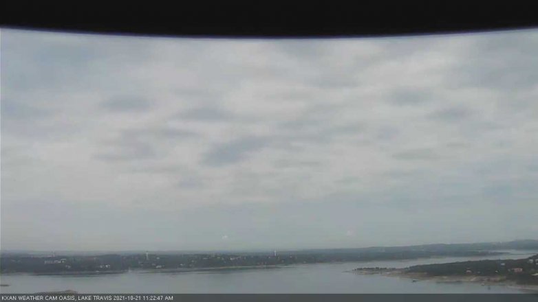 Lake Travis webcam, October 21, 2021 11:25 AM CT