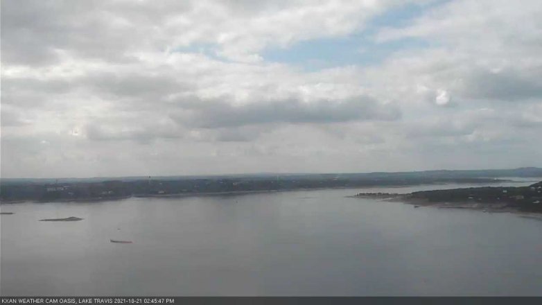 Lake Travis webcam, October 21, 2021 2:45 PM CT