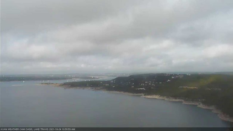 Lake Travis webcam, October 24, 2021 11:00 AM CT