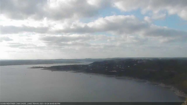 Lake Travis webcam, October 24, 2021 4:45 PM CT