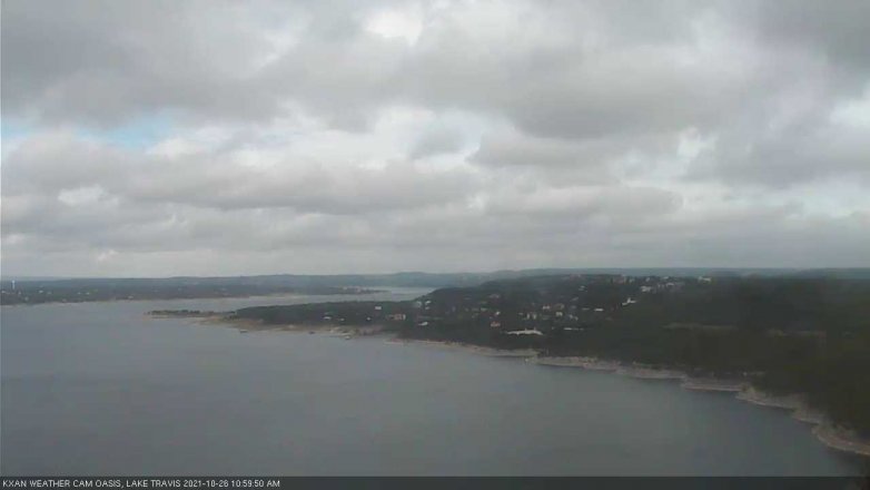 Lake Travis webcam, October 26, 2021 11:00 AM CT