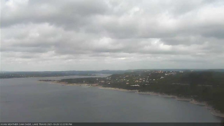 Lake Travis webcam, October 26, 2021 12:25 PM CT
