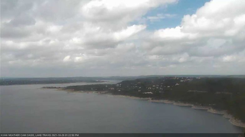 Lake Travis webcam, October 26, 2021 1:25 PM CT