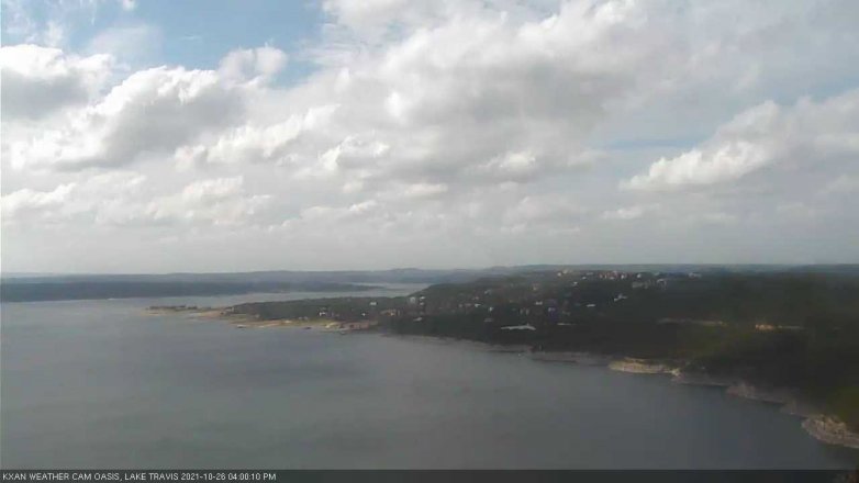 Lake Travis webcam, October 26, 2021 4:00 PM CT