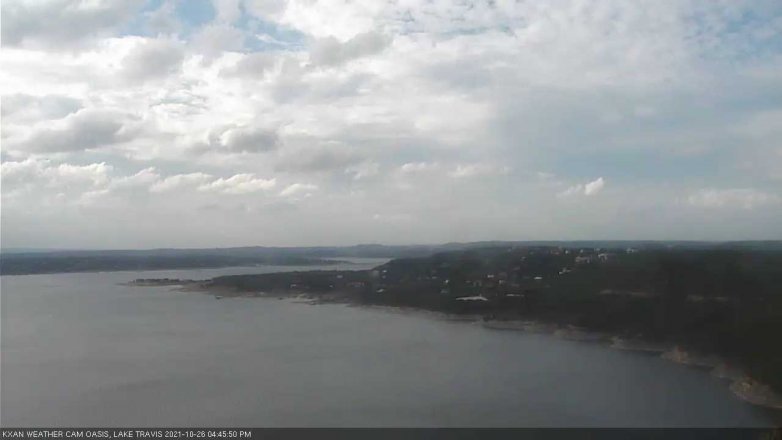 Lake Travis webcam, October 26, 2021 4:45 PM CT