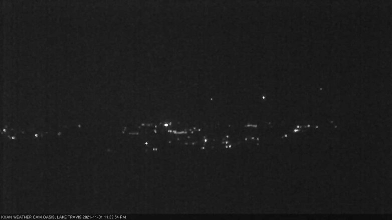 Lake Travis webcam, November 1, 2021 11:25 PM CT