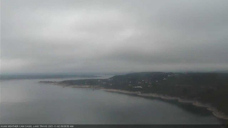 Lake Travis webcam, November 2, 2021 10:00 AM CT