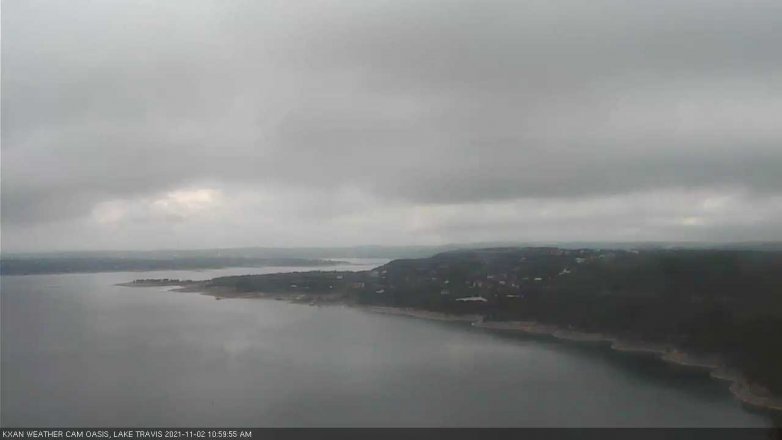Lake Travis webcam, November 2, 2021 11:00 AM CT