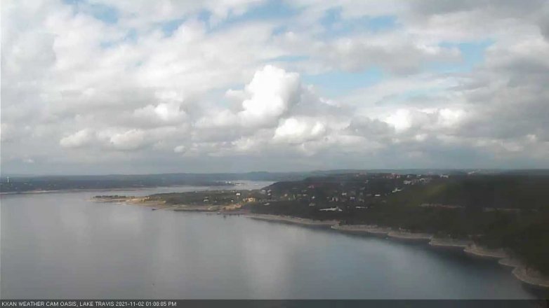 Lake Travis webcam, November 2, 2021 1:00 PM CT
