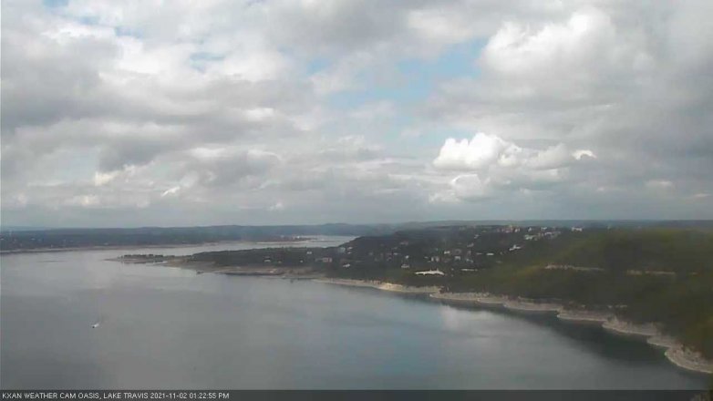 Lake Travis webcam, November 2, 2021 1:25 PM CT