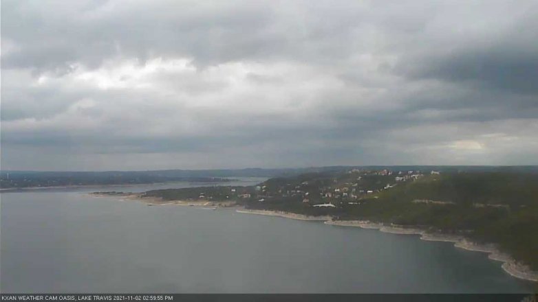 Lake Travis webcam, November 2, 2021 3:00 PM CT