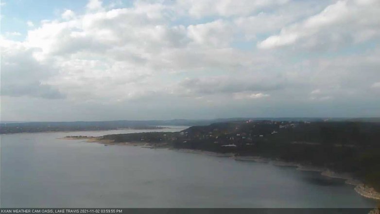 Lake Travis webcam, November 2, 2021 4:00 PM CT