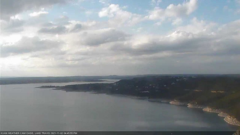 Lake Travis webcam, November 2, 2021 4:45 PM CT
