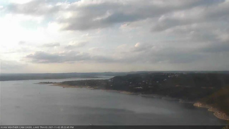 Lake Travis webcam, November 2, 2021 5:25 PM CT