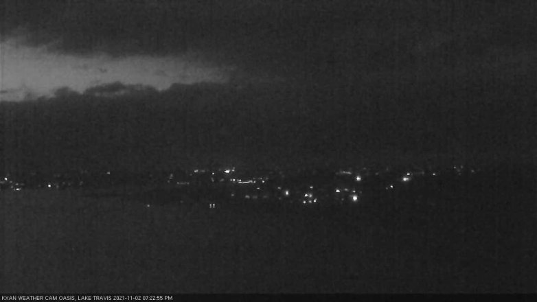 Lake Travis webcam, November 2, 2021 7:25 PM CT