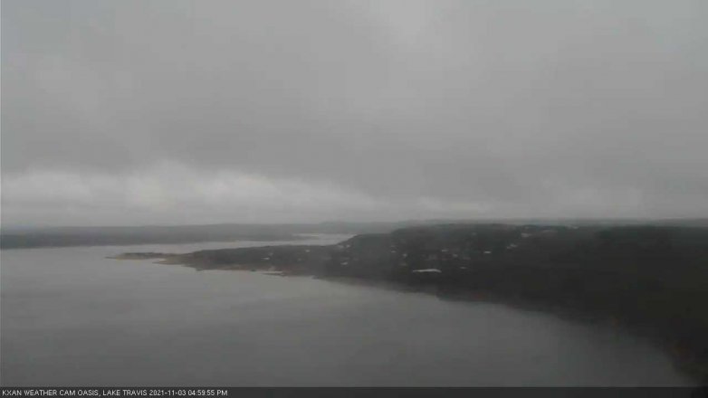 Lake Travis webcam, November 3, 2021 5:00 PM CT