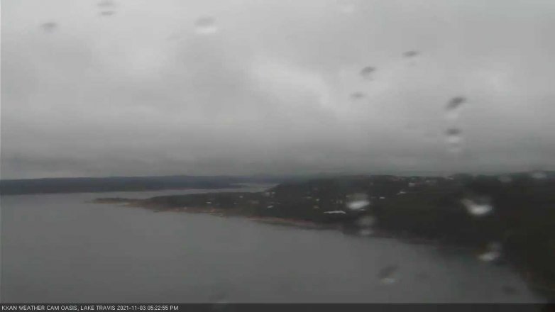 Lake Travis webcam, November 3, 2021 5:25 PM CT