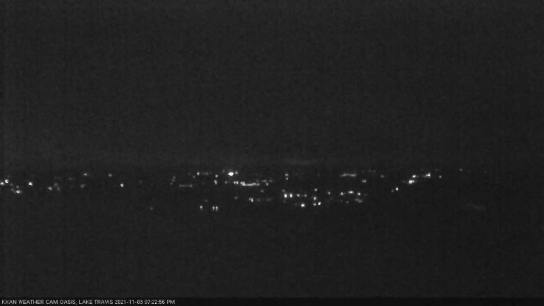 Lake Travis webcam, November 3, 2021 7:25 PM CT