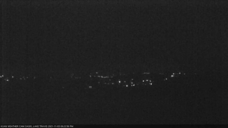 Lake Travis webcam, November 3, 2021 9:25 PM CT