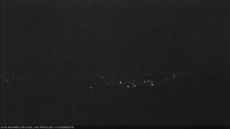 Lake Travis webcam, November 3, 2021 9:45 PM CT