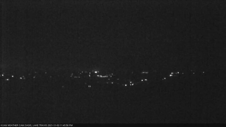 Lake Travis webcam, November 3, 2021 11:45 PM CT
